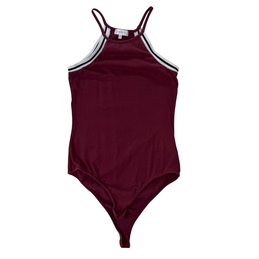 Stella Tweed Bodysuit Snaps Athletic‎ Activewear Athleisure Gorpcore Sporty M